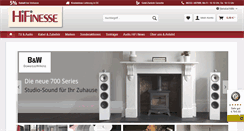 Desktop Screenshot of hifinesse.com