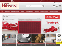Tablet Screenshot of hifinesse.com